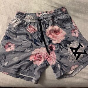 Floral Athletic Shorts for Men